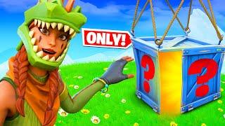 The SUPPLY DROP LOOT *ONLY* Challenge in Fortnite