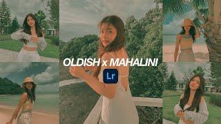 Oldish X Mahalini Tiktok Lightroom Preset Filter Tutorial  Free Download Lightroom Preset