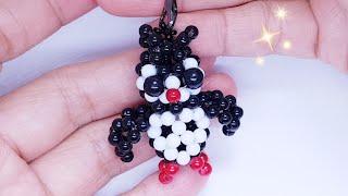 How To Make Easy Beaded Penguin 