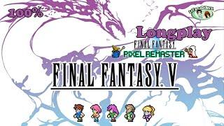 Final Fantasy V Pixel Remaster 100% Pc Longplay HD