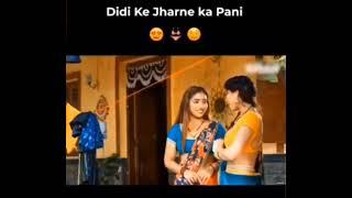 Khat kabbadi barkha web series scenedidi ke jharne ka panifunny video