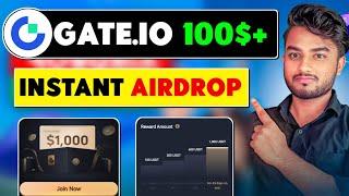 100$+ Gate.io New Airdrop  { Instant Withdrawal }  New Crypto Airdrop 2023