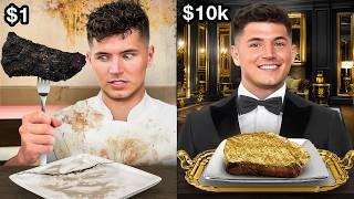 $1 vs $10000 Steak