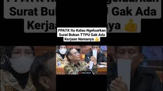 Mahfud MD PPATK Kalah Ngeluarkan Surat Bukan TTPU Gak Ada Kerjaan Namanya #shorts #mahfudmd #ppatk