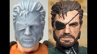 Customizing Live - How to Paint Venom Snake Big Boss - Metal Gear Solid Custom Figure