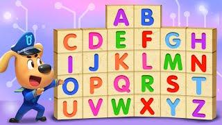 Learn the Alphabet with Sheriff  ABC Song  Educational  Kids Cartoon  Sheriff Labrador  BabyBus
