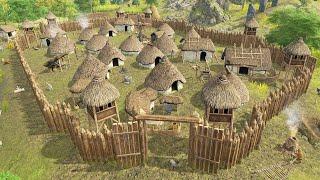 Dawn of Man   HARDCORE Ancient City Building for Cave Men  City Building Survival Gameplay