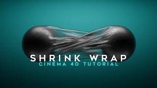 SHRINK WRAP TUTORIAL  CINEMA 4D  ARNOLD RENDER  3D RENDER