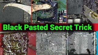 Secret Trick  Removing Black Pasted IC  cpu & emmc @pankajkushwaha