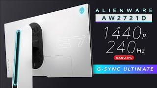 The ULTIMATE GamingMediaContent Creation 240Hz Monitor - Alienware AW2721D