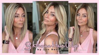 3 New Human Hair Wigs From Jon Renau  Wig Review  WigsByPattisPearls.com  Brenna Shea Charlotte