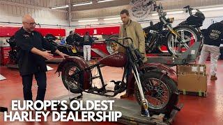 Europes Oldest Harley Davidson Dealership  100 Years in the Same Family  Warrs London