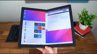 Lenovo ThinkPad X1 Fold Foldable Laptop Screen Unboxing and Hands On