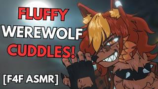 Werewolf Eases Your Anxiety with fluffy cuddles F4F Furry ASMR RP Lesbian Girlfriend