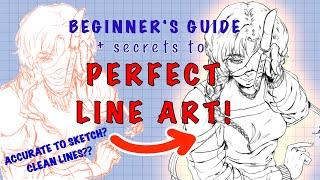 SECRETS TO PERFECT LINE-ART  Beginner Line Art Tutorial #procreate #arttutorial