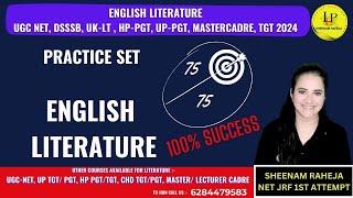 TEST PRACTICE OF ENGLISH LITERATURE