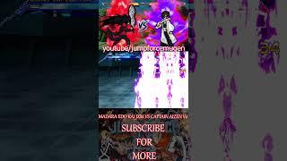 MADARA EDO KAI JXM VS CAPTAIN AIZEN V2 #anime #naruto #jumpforcemugen