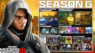 SEASON 6 ROADMAP + TRAILER  Rebirth Zombies Vondel Haunting Event Battlepass - MW3 Warzone