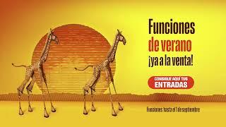 VEN A VER EL REY LEÓN ¡Funciones de verano ya a la venta