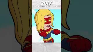 Evolution of Captain Marvel  Carol Danvers #short #evolution #captainmarvel