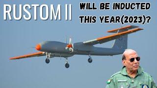 Rustom  Drones For Indian Armed Forces