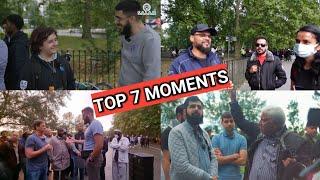 BEST MOMENTS at Speakers Corner  Ft. Ali Dawah Mohammad Hijab Hashim Smile To Jannah