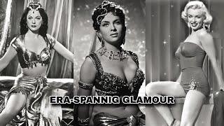 ERAS OF GLAMOROUS BEAUTY ICONIC HISTORICAL PHOTOS & UNCOVERING THE UNSEEN VINTAGE ICONS PHOTOGRAPHS