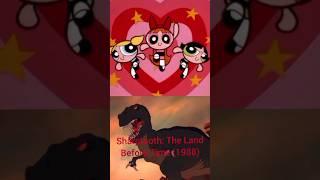 The Powerpuff Girls vs Dinosaur Villains #powerpuffgirls #dinosaurs #epic battles.