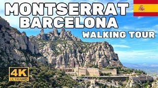 ️ Montserrat Barcelona España  Walking Tour 4K Ultra HD