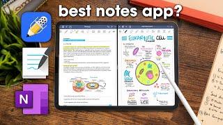Best Note Taking App for iPad Notability vs Goodnotes 5 vs OneNote