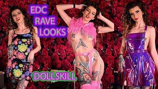 EDC RAVE LOOKS FROM DOLLS KILL