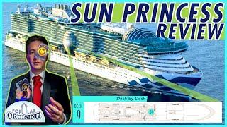 MAGICAL Sun Princess Review of the Sphere Class 🪄 Deck-By-Deck New Princess Cruises Ship Tour