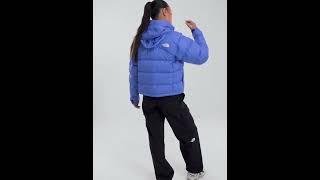 THE NORTH FACE Nuptse 2000 Padded Winter Jacket Hooded Shiny Blue Women  JD Sports