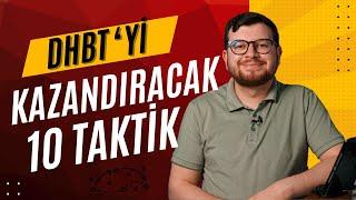 DHBT Sınavını Kazanmanın 10 Taktiği