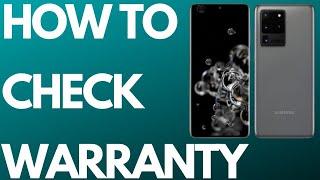 How to check Samsung mobile warranty