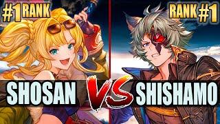 GBVSR  Shosan Zeta vs Shishamo Seox  High Level Gameplay