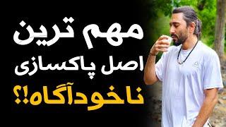 پاکسازی ناخودآگاه  از شر تمام احساسات بدت خلاص میشی.