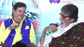 Amitabh Bachchan Makes FUN Of Shatrughan Sinha In Public. Says Shatru was never on time 