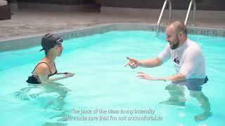 Danswim Private Lessons Helping Adults Overcome their Fear of Water