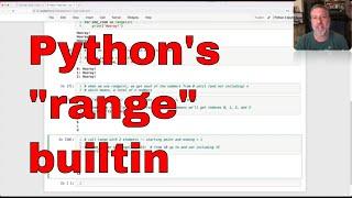 Using Pythons range builtin