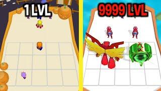 MAX LEVEL in Merge Super Hedgehog Fight Game