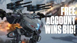 Baby Account Wins BIG in Black Market Opening War Robots Black Market Opening Part 1