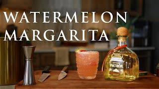 Easy Watermelon Margarita Recipe  Patrón Tequila