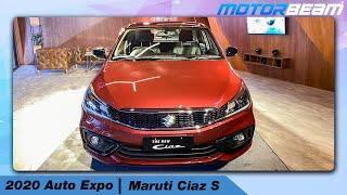 Maruti Ciaz S Showcased At 2020 Auto Expo  MotorBeam