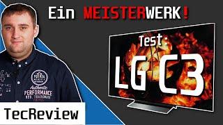 Ein MEISTERWERK   LG C3 evo OLED 4K-TV 2023 im TEST  Vergleich mit LG C2 G2 & G3  TecReview