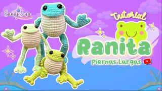 Rana Amigurumi tutorial españolingles