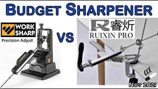 NOT WHAT YOU EXPECT - Budget Sharpener COMPARISON - WorkSharp Precision Adjust VS Ruixin Pro RX008