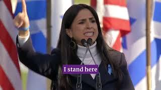 March for Israel  Dr. Mijal Bitton