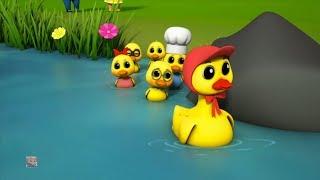 lima bebek kecil  anak-anak bebek lagu  Lagu Anak Anak  Five Little Duck  Junior Squad Indonesia
