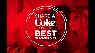 Share a Coke®. Taste summer adventure.